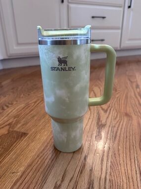 Stanley Green Marble Travel Mug with Handle: citron tye die target limited